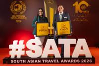 Atmosphere Core named Leading Resort/Hotel Brand, Hospitality Development Company at SATA 2026