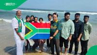 Emotional scenes in India as ancestors who travelled to South Africa are honoured