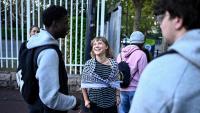 Greta Thunberg joins French student protests amid police clashes
