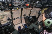 Peru: President Fujimori flies over Cusco region to oversee wildfire response efforts