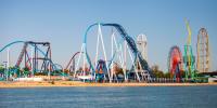 Cedar Point has 4 roller coasters by same manufacturer of ride where man fell to his death