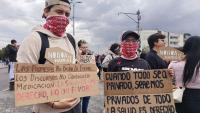 Thousands of young people protest the Noboa administration in Quito