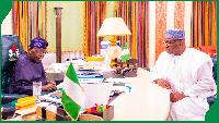 Governor Abdulrazaq Visits President Tinubu (Photos)