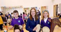 Renowned composer visits primary school pupils for music workshops