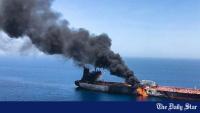 Iran Guards strike tanker in Hormuz