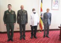 Uganda is considering a five-year agreement with Russia on Russian language training for military personnel