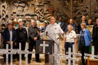 Immigrant Crosses Memorialize ICE Deaths