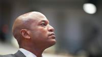 Gov. Moore pledges ‘zero’ Baltimore City vacants on campaign stop