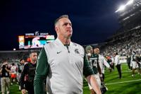 Michigan State’s Pat Fitzgerald downplays storyline vs. No. 25 Northwestern
