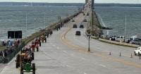 Wisconsin families keep history rolling at Mackinac Bridge