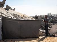 Israel’s Yellow Line in Gaza advances, leaving displaced with nowhere to go