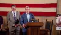Gov. Pillen highlights new initiative to bring veterans to Nebraska