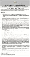 Ministry of Agriculture (NDIA) – Invitation for Bids – Provision of Security and Monitoring of East Demerara Water Conservancy Embankment for 1st. November, 2026 to 31st. October, 2029