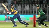 Pakistan lift T20I series trophy despite defeat as Sri Lanka chase 169 with 17 balls to spare