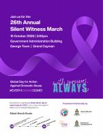 BPW Cayman Hosts 26th Annual Silent Witness March: With Survivors, Always