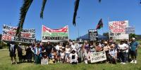 Global Day for Gaza rally held at Gosford