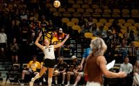 Wyoming Volleyball Again Knocks off Falcons in Four Sets