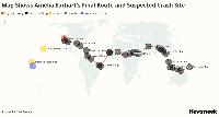 Map Shows Suspected Location of Amelia Earhart’s Missing Plane