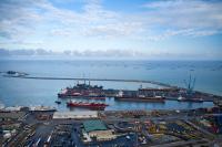 Replace the intra-African trade share with a meaningful statistic about trade integration