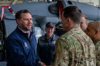 Vice President J.D. Vance visits Joint Base Elmendorf-Richardson