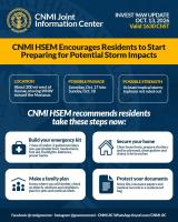 CNMI Officials Encouraging Preparations Now for Rota, Tinian, Saipan, and the Northern Islands