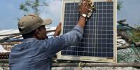 From climate-driven disasters to Rohingya refugee camps, solar kits help keep the lights on