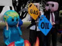 Activists picket African Energy Week, urging an end to new oil and gas exploration