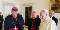 New Orleans archbishop prays for Pope Leo’s speedy recovery from lung cancer