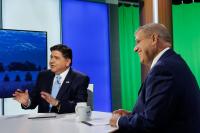 In lone debate for Illinois governor, Bailey gets testy as Pritzker links challenger to Trump