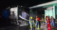 Cuban firefighters warn about the danger of storing fuel in plastic tanks following a recent fire