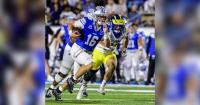 Blue Raiders hold off Delaware 33-30