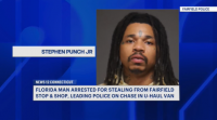 Florida man accused of stealing from Fairfield Stop & Shop, leading police on a chase
