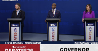 Arkansas governor candidates debate cost of living, education and insurance