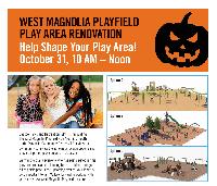 Seattle Parks and Recreation Gathers Input for West Magnolia Playfield Play Area Renovation!  
