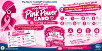 The Nevis Health Promotion Unit Launches “Pinktober Pink Power Card” Challenge to Promote Breast Cancer Awareness