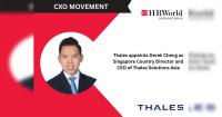 Thales appoints Derek Cheng as Singapore Country Director and CEO of Thales Solutions Asia
