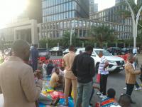Kinshasa: Municipal councillors organized seven-days and seven nights of sit-in outside Finance Ministry to require the unpaid operating allowances