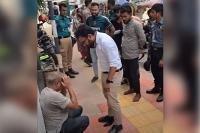 Young man detained over Dhaka footpath assault, inactive cop withdrawn