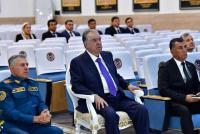 President Emomali Rahmon Remotely Inaugurates Six New Facilities in Shahrinav District