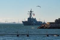 USS John Basilone arrives at new homeport in Rota, Spain