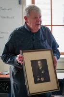 Descendants of Admirals Ernest J. King, William S. Sims engage with students at U.S. Naval War College