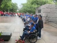 Vets flown to see monuments in Washington D.C.