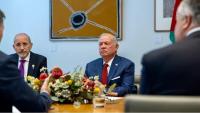 King Abdullah stresses need to halt dangerous Israeli measures in Palestine