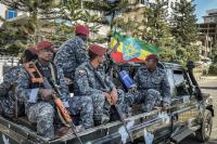 Ethiopian forces approach Eritrea border town