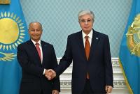 Kazakhstan honors Al-Musallam with the Order of Friendship