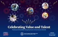 October is National Disability Employment Awareness Month