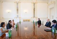 President Ilham Aliyev received Sri Lankan Minister of Foreign Affairs, Foreign Employment and Tourism VIDEO