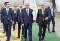 Kazakh President arrives in Azerbaijan