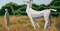 Sally Spens’ etchings unite Cornwall’s sculpture gardens with Venice’s art world