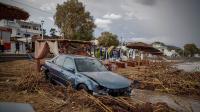 Man dies as Greece holiday hotspot battered by flash floods